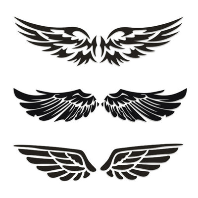 Spirit Point Angel Wing Sticker Car Sticker Rear Sticker Scratch Sticker Scar Sticker Rear View Mirror Sticker