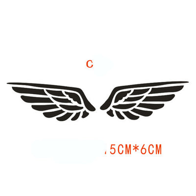 Spirit Point Angel Wing Sticker Car Sticker Rear Sticker Scratch Sticker Scar Sticker Rear View Mirror Sticker