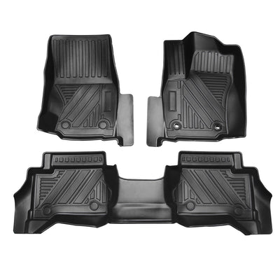 All Weather TPE Floor Liner Floor Mats Compatible With Tacoma 2024 Auto Accessories