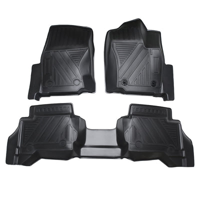 All Weather TPE Floor Liner Floor Mats Compatible With Tacoma 2024 Auto Accessories