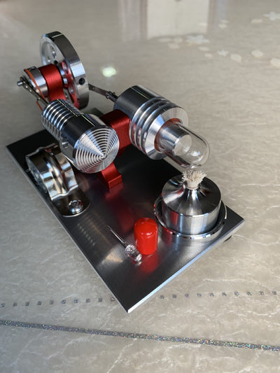 Steam Engine Low Temperature Toy Stirling Engine
