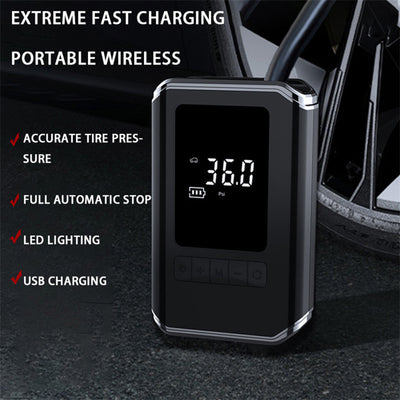 Mini Tire Inflator - Tire Car Air Compressor